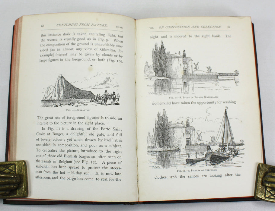 Sketching from Nature; A Handbook for Students and Amateurs, Tristram J. Ellis, 1883
