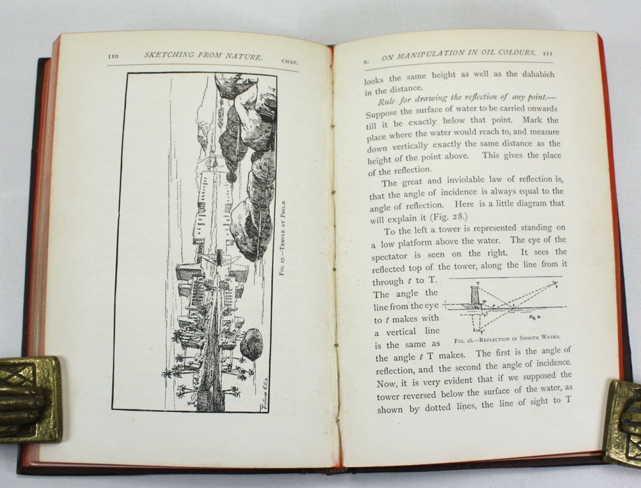 Sketching from Nature; A Handbook for Students and Amateurs, Tristram J. Ellis, 1883