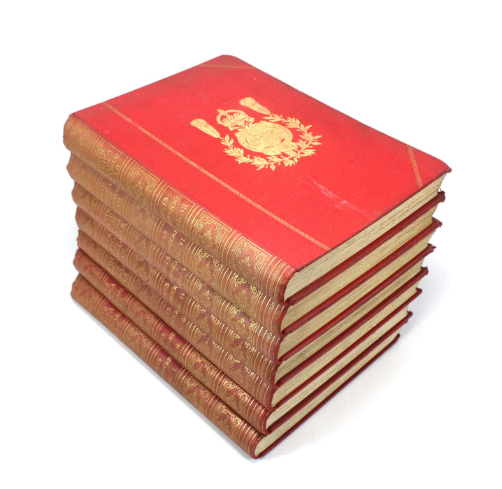 South Africa and The Transvaal War, Louis Creswicke, 7 Volumes, Caxton, c. 1900