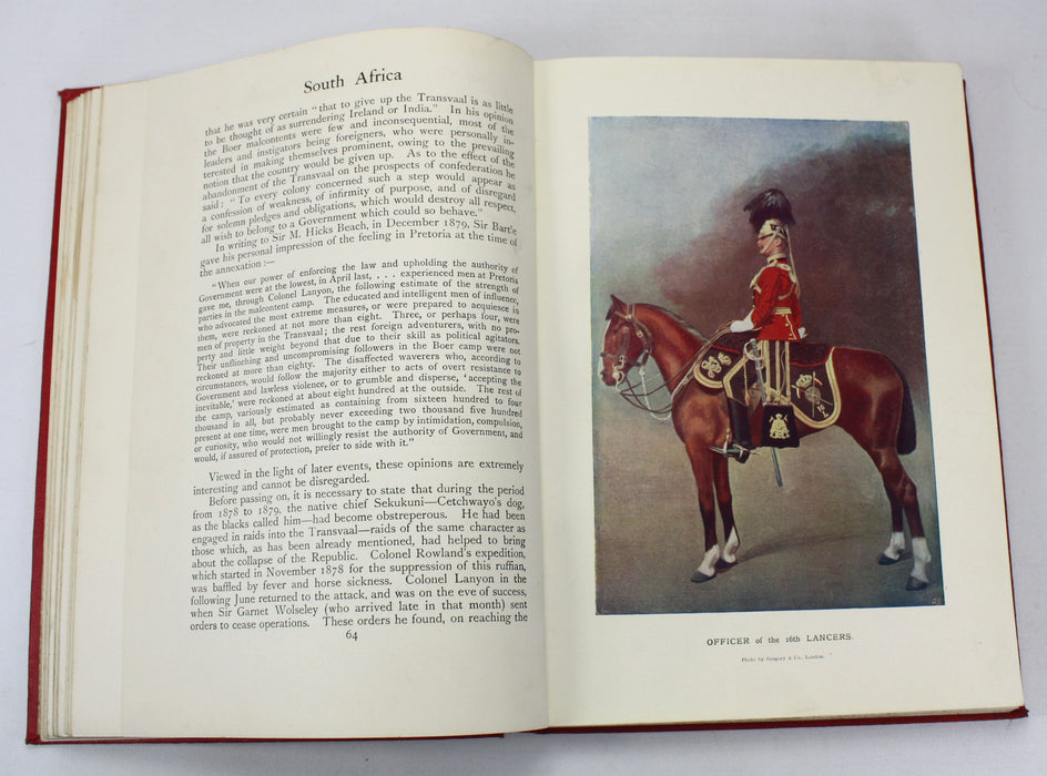 South Africa and The Transvaal War, Louis Creswicke, 7 Volumes, Caxton, c. 1900