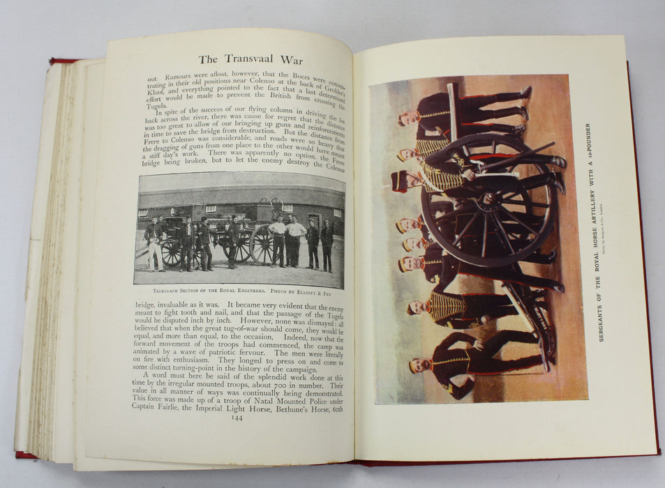 South Africa and The Transvaal War, Louis Creswicke, 7 Volumes, Caxton, c. 1900