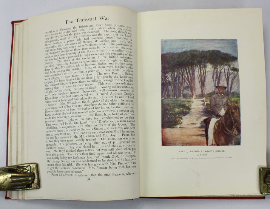 South Africa and The Transvaal War, Louis Creswicke, 7 Volumes, Caxton, c. 1900