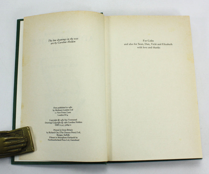 Sue Townsend; First editions of The Secret Diary of Adrian Mole aged 13 3/4 & The Growing Pains of Adrian Mole, 1982-1984