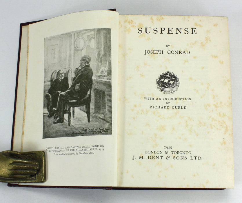 Suspense, Joseph Conrad, 1925