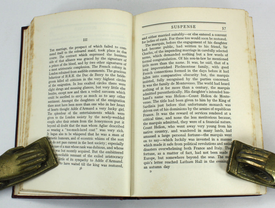Suspense, Joseph Conrad, 1925