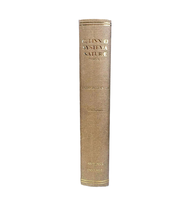 Systema Naturae; A Photographic Facsimile of the First Volume of the Tenth Edition (1758), Caroli Linnaei; Regnum Animale, British Museum, 1956