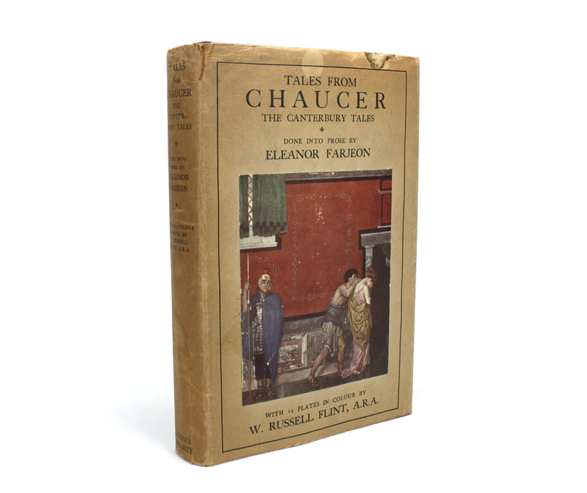 Tales from Chaucer; The Canterbury Tales. Done Into Prose by Eleanor Farjeon. Illustrated by W. Russell Flint, Medici Society 1930