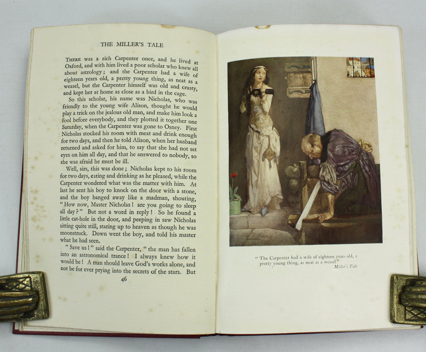 Tales from Chaucer; The Canterbury Tales. Done Into Prose by Eleanor Farjeon. Illustrated by W. Russell Flint, Medici Society 1930