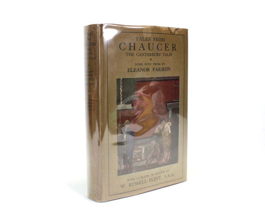 Tales from Chaucer; The Canterbury Tales. Done Into Prose by Eleanor Farjeon. Illustrated by W. Russell Flint, Medici Society 1930