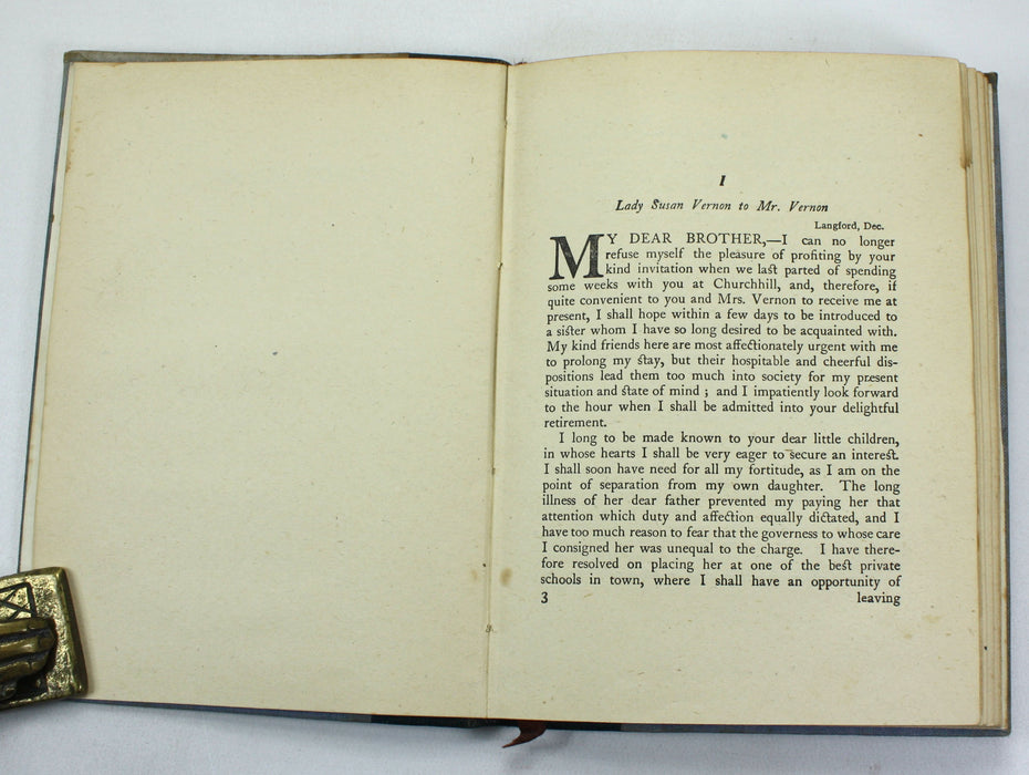 The Adelphi Edition of the works of Jane Austen; Lady Susan and the Watsons, Heffer, c. 1930