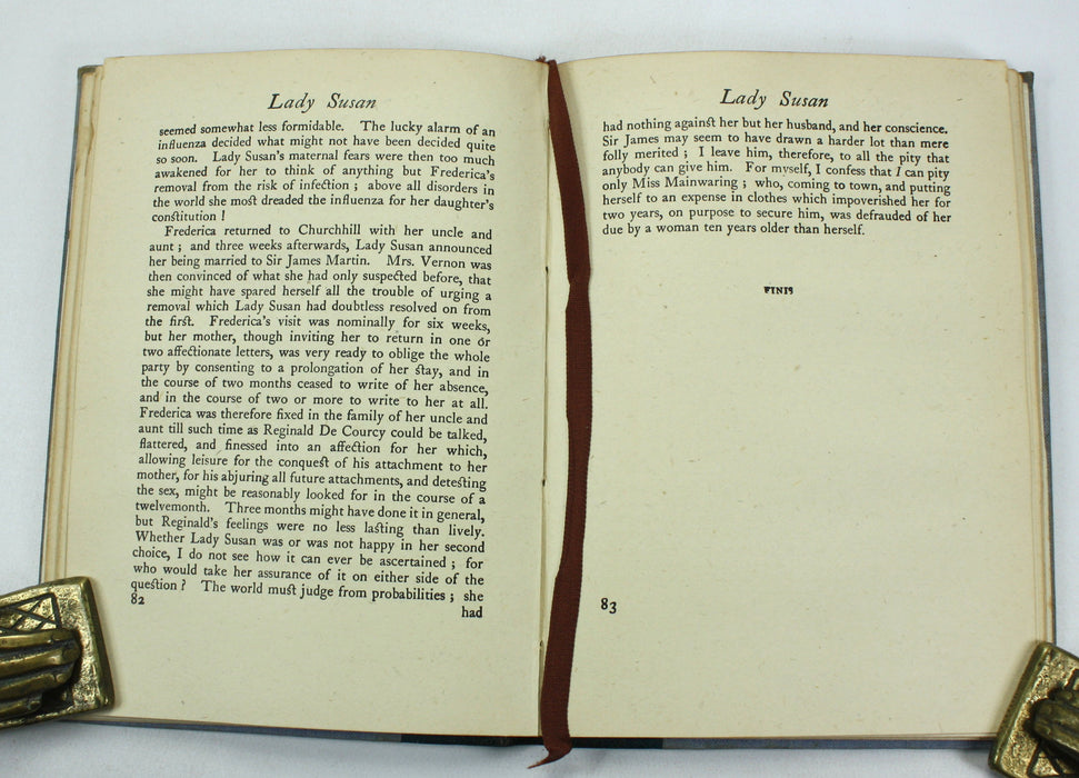 The Adelphi Edition of the works of Jane Austen; Lady Susan and the Watsons, Heffer, c. 1930