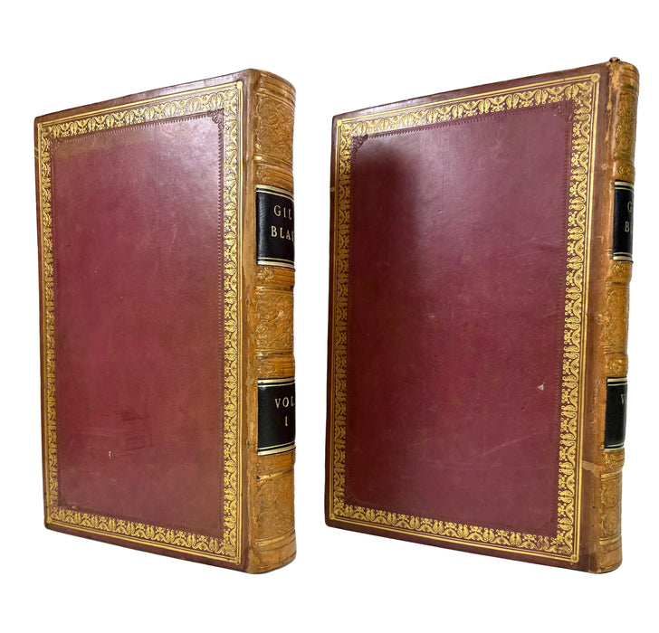 The Adventures of Gil Blas of Santillane, 2 Vols, Illustrated by Jean Gigoux, 1836