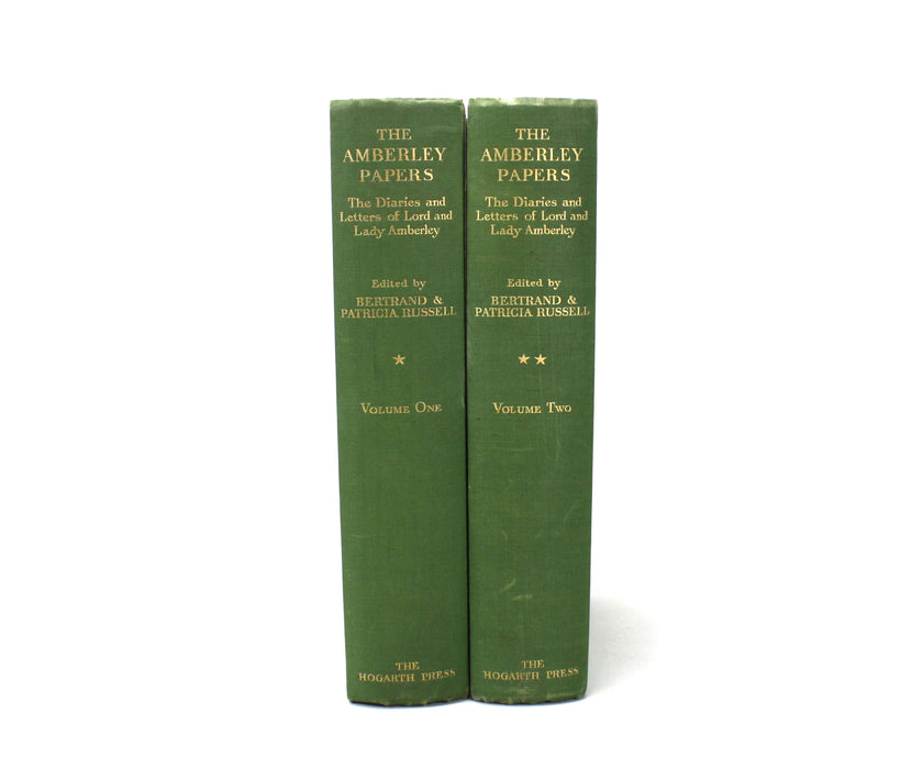 The Amberley Papers; the Letters and Diaries of Lord and Lady Amberley, Bertrand and Patricia Russell, 1937