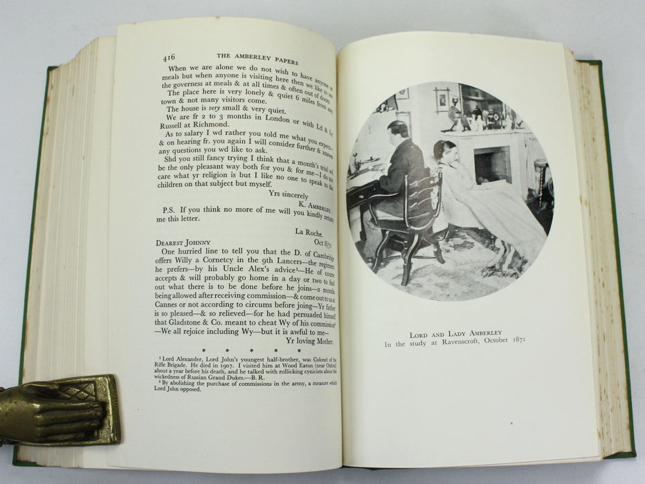 The Amberley Papers; the Letters and Diaries of Lord and Lady Amberley, Bertrand and Patricia Russell, 1937