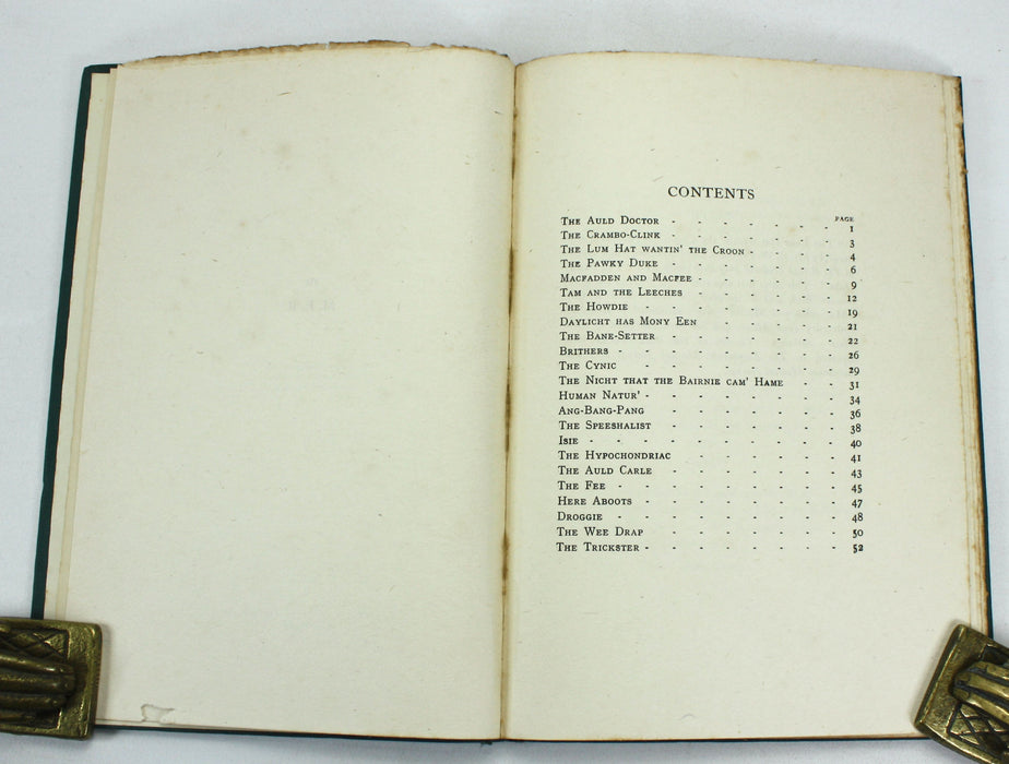 The Auld Doctor and Other Poems and Songs in Scots, David Rorie M.D., 1921
