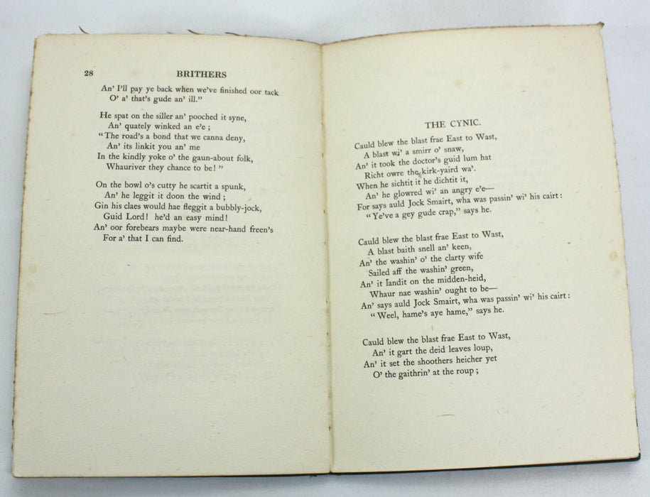 The Auld Doctor and Other Poems and Songs in Scots, David Rorie M.D., 1921