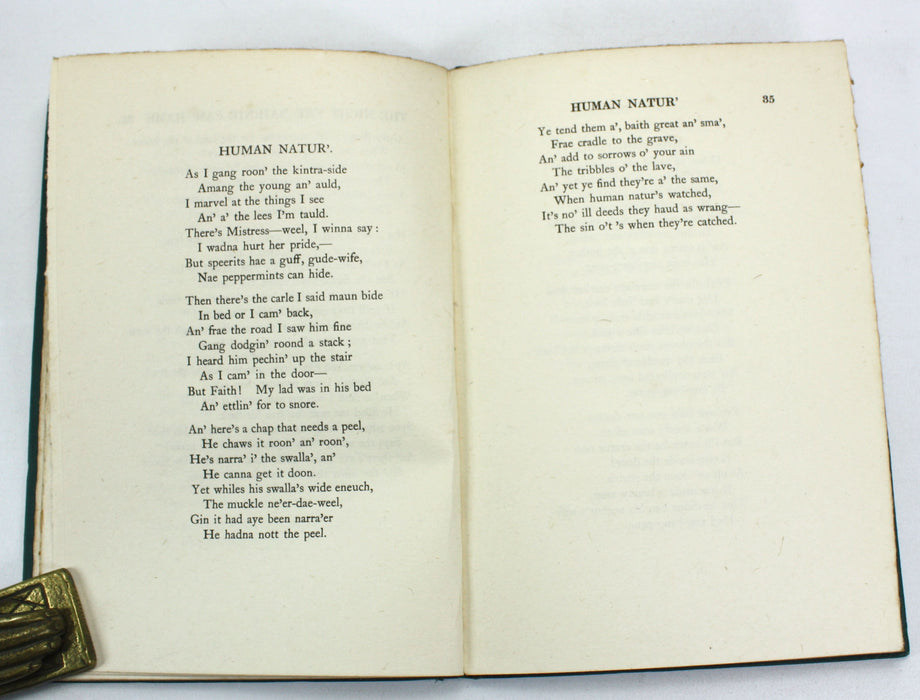 The Auld Doctor and Other Poems and Songs in Scots, David Rorie M.D., 1921
