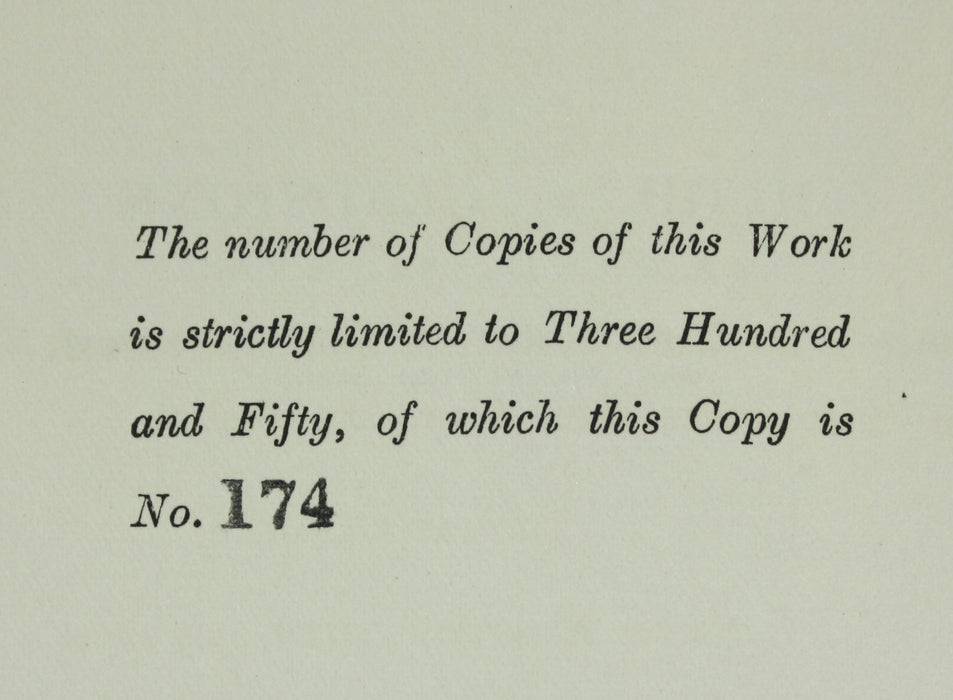 The Birds of Dumfriesshire, Hugh S. Gladstone, Numbered Limited Edition, 1910