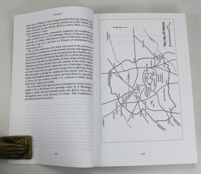 The Cambridge Companion to Greek Tragedy, P.E. Easterling, 2001. William St Clair's copy.