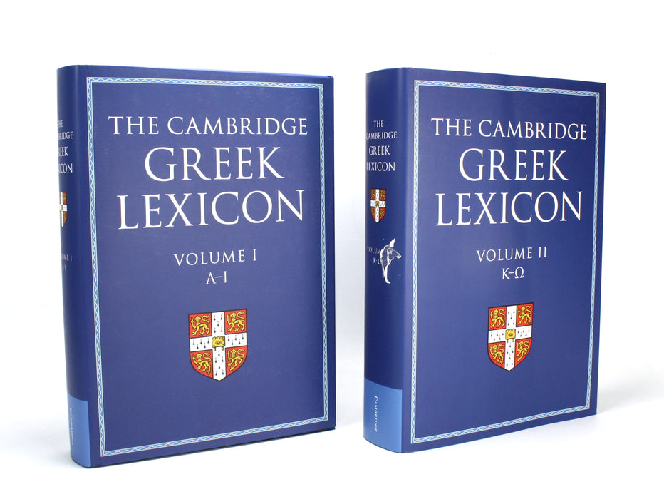 The Cambridge Greek Lexicon, 2 Volume Boxed Set, 2021