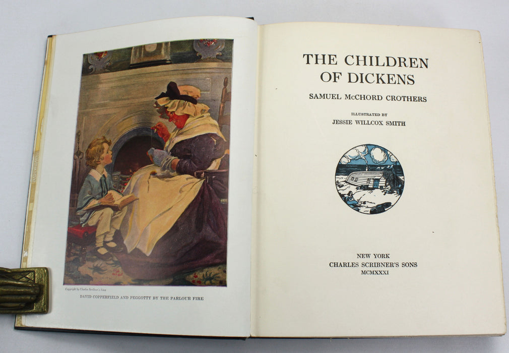 The Children of Dickens, Samuel McChord Crothers. Illustrated by Jessie Wilcox Smith, 1931