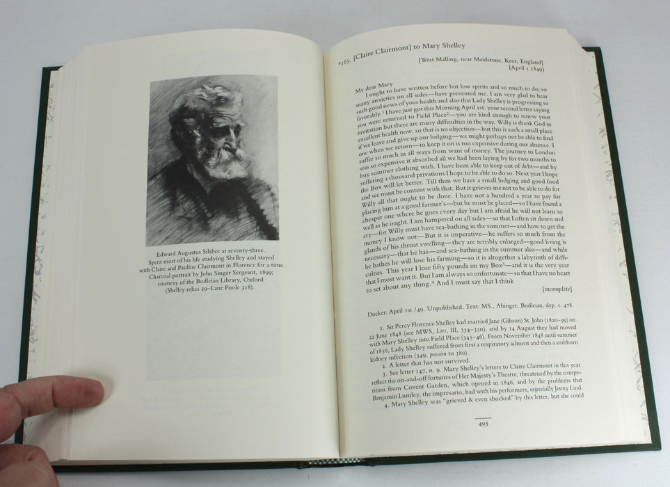 The Clairmont Correspondence, Marion Kingston Stocking, John Hopkins, 1995. With William St Clair review.