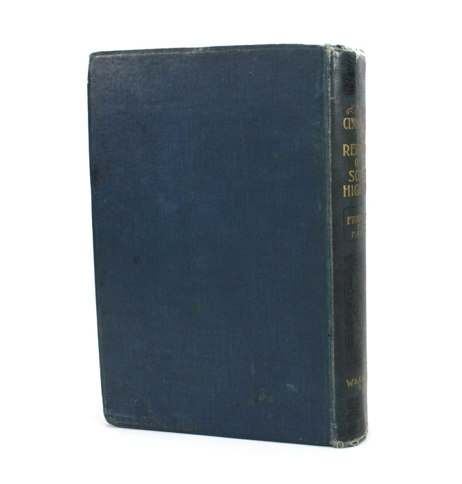 The Clans, Septs, and Regiments of the Scottish Highlands, Frank Adam, 1908 First edition, Author Signed
