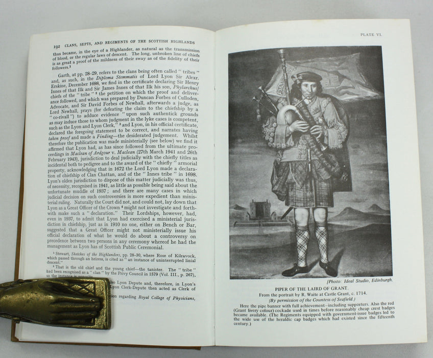 The Clans, Septs, and Regiments of the Scottish Highlands, Frank Adam, Revised Thomas Innes of Learney, 1977