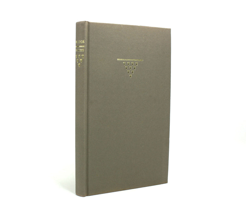 The Collected Poems of George Bruce, 1971, Signed Presentation copy from the poet to sculptor, Pilkington Jackson