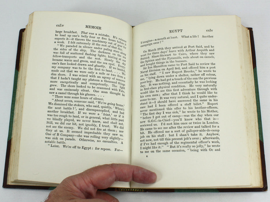 The Collected Poems of Rupert Brooke: With a Memoir, 1919.