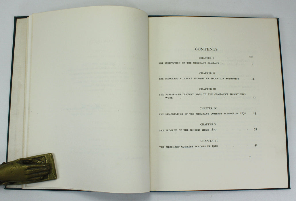The Company of the Merchants of the City of Edinburgh And Its Schools 1694-1920, John Harrison, 1920