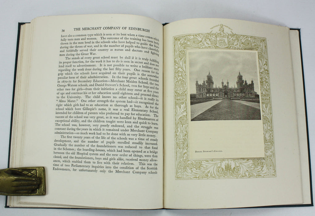 The Company of the Merchants of the City of Edinburgh And Its Schools 1694-1920, John Harrison, 1920