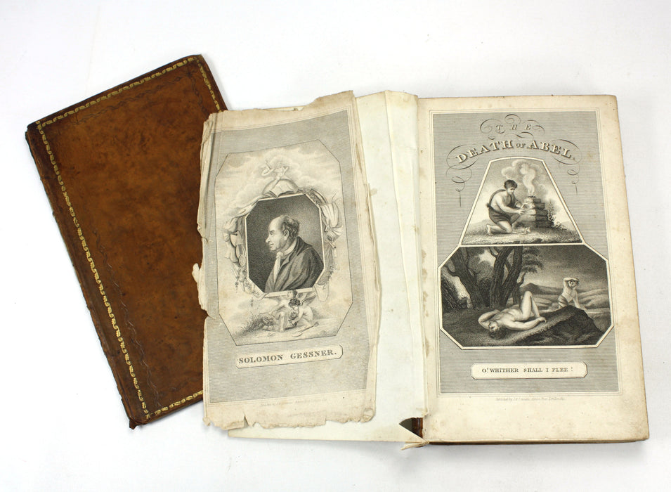 The Death of Abel, Solomon Gessner, Frederic Shoberl & Death, A Vision, John MacGowan, c. 1800