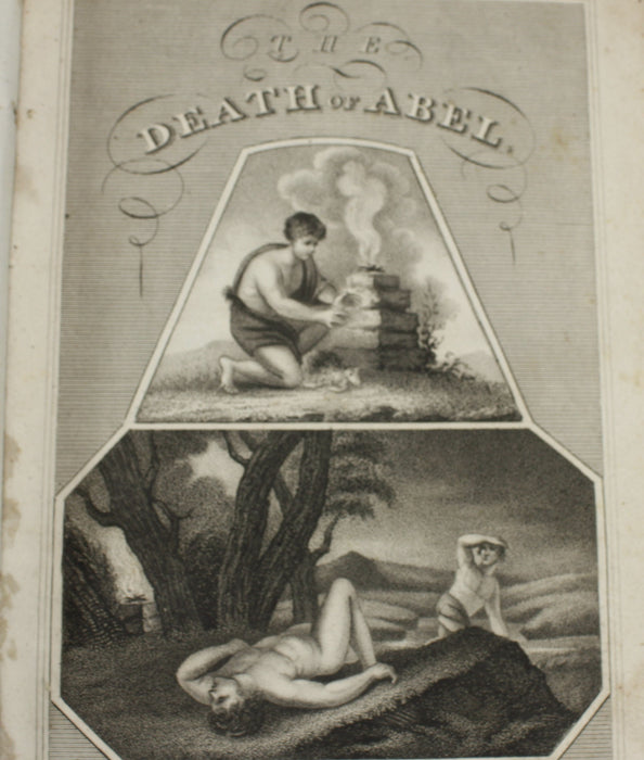 The Death of Abel, Solomon Gessner, Frederic Shoberl & Death, A Vision, John MacGowan, c. 1800