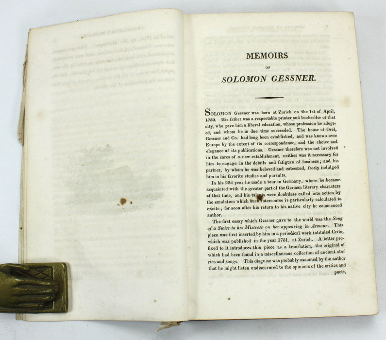 The Death of Abel, Solomon Gessner, Frederic Shoberl & Death, A Vision, John MacGowan, c. 1800