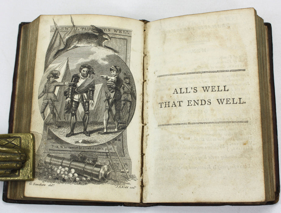 The Dramatic Writings of William Shakespeare, Volume Eighth; Othello, Richard II, All's Well That Ends Well, Taming of the Shrew, R. Morison, Perth, 1798