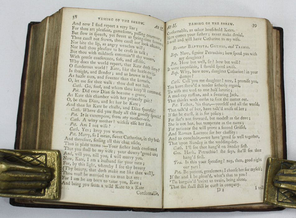 The Dramatic Writings of William Shakespeare, Volume Eighth; Othello, Richard II, All's Well That Ends Well, Taming of the Shrew, R. Morison, Perth, 1798