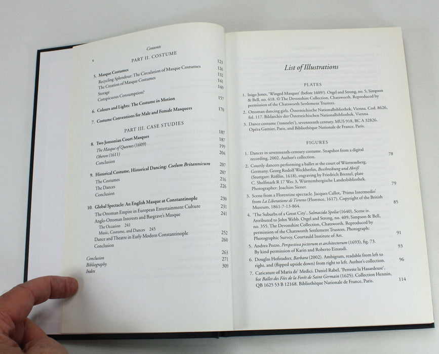 The Early Stuart Masque; Dance, Costume, and Music, Barbara Ravelhofer, inscribed by author