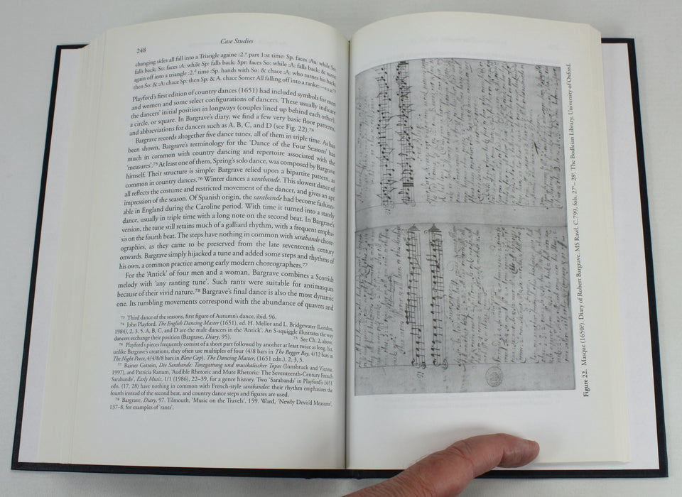 The Early Stuart Masque; Dance, Costume, and Music, Barbara Ravelhofer, inscribed by author
