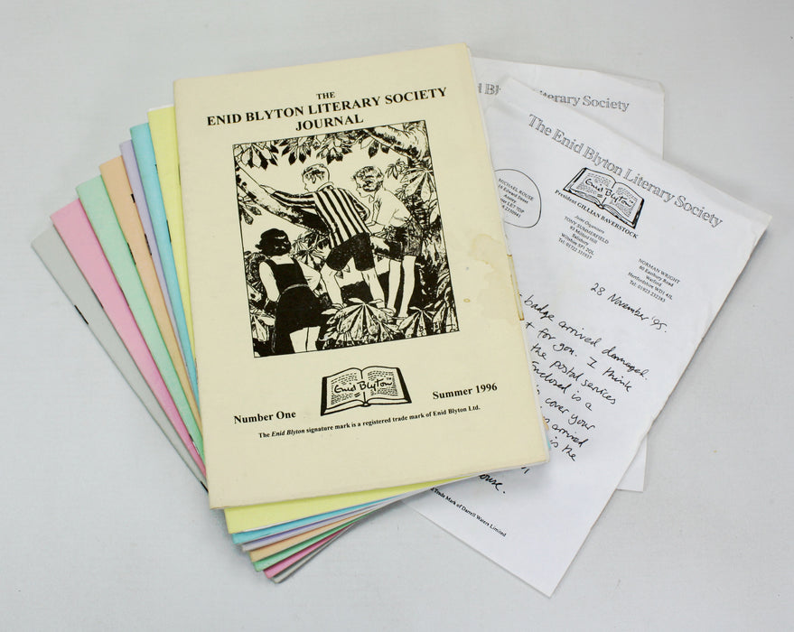 The Enid Blyton Society Journal, Issues 1-23, Unbroken Original Run, 1996-2004