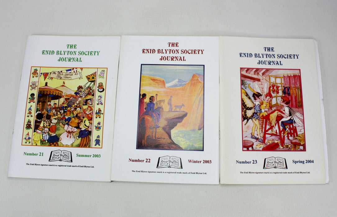 The Enid Blyton Society Journal, Issues 1-23, Unbroken Original Run, 1996-2004