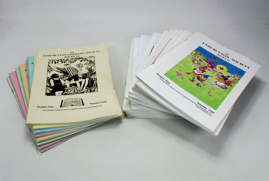 The Enid Blyton Society Journal, Issues 1-23, Unbroken Original Run, 1996-2004