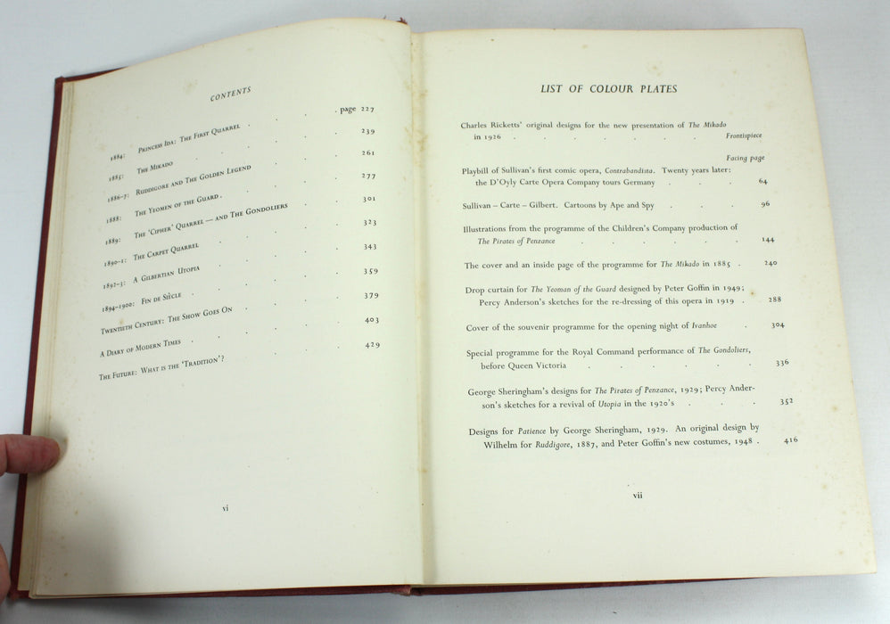 The Gilbert & Sullivan Book, Leslie Baily, 1952, signed by the author