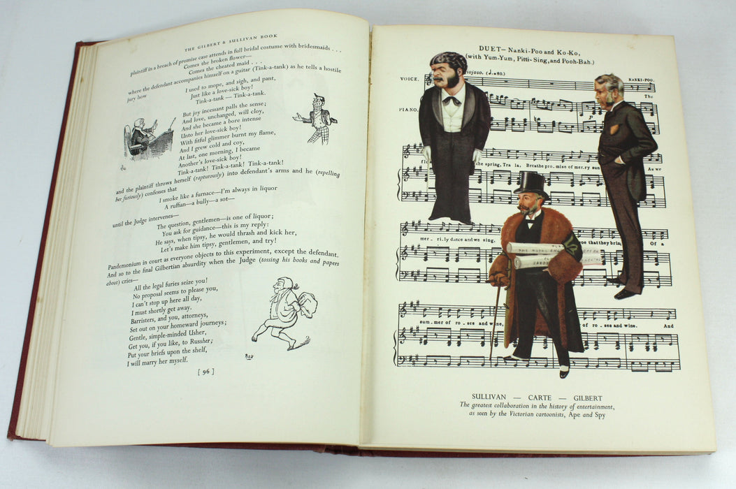 The Gilbert & Sullivan Book, Leslie Baily, 1952, signed by the author