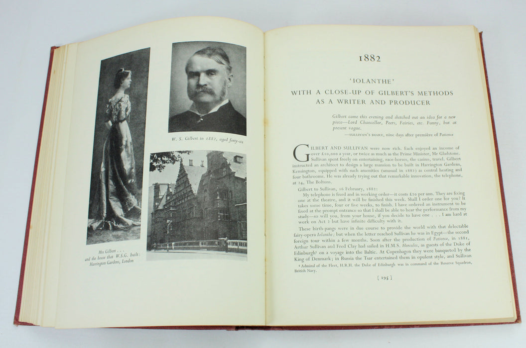 The Gilbert & Sullivan Book, Leslie Baily, 1952, signed by the author
