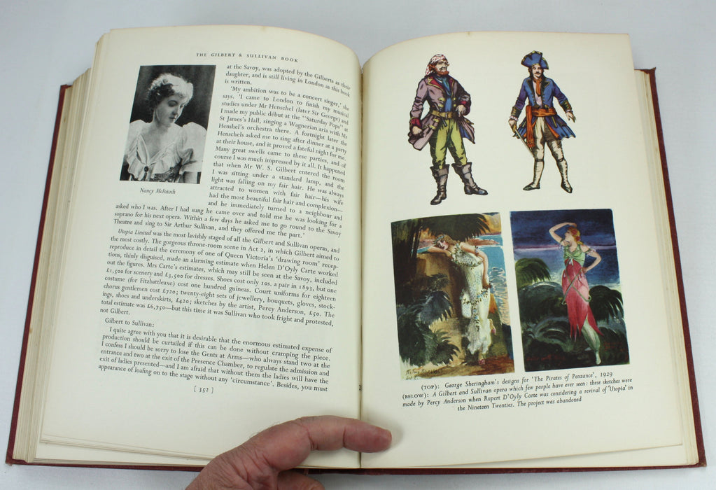 The Gilbert & Sullivan Book, Leslie Baily, 1952, signed by the author