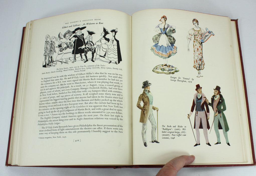The Gilbert & Sullivan Book, Leslie Baily, 1952, signed by the author