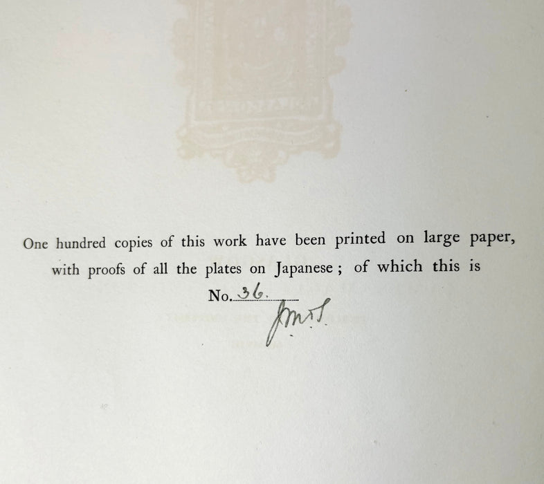 The Glasgow School of Painters, G. Baldwin Brown, Photogravures by J. Craig Annan, James Maclehose and Sons, 1908, Numbered Limited Edition of 100 Copies