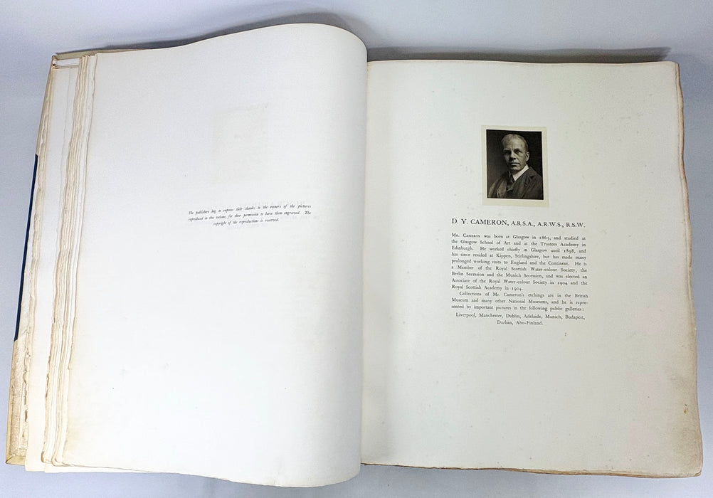 The Glasgow School of Painters, G. Baldwin Brown, Photogravures by J. Craig Annan, James Maclehose and Sons, 1908, Numbered Limited Edition of 100 Copies