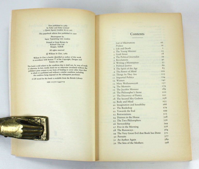 The Godwins and the Shelleys; The Biography of a Family, William St Clair, 1990